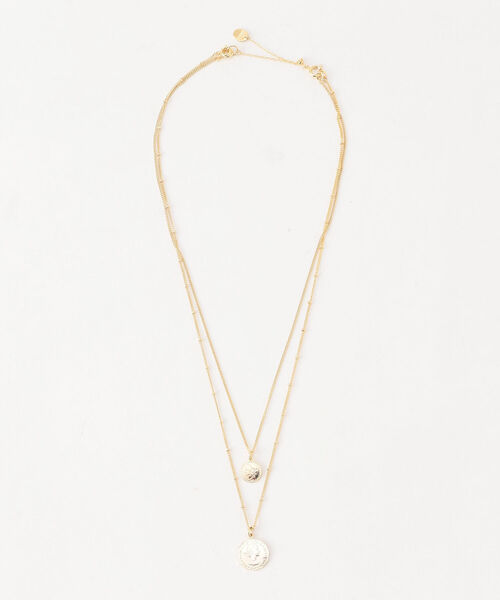 NOLLEY’S（ノーリーズ）の「[新色追加]コイン2連ネックレス（ネックレス・レディース・ゴールド・FREE）」の11枚目の写真