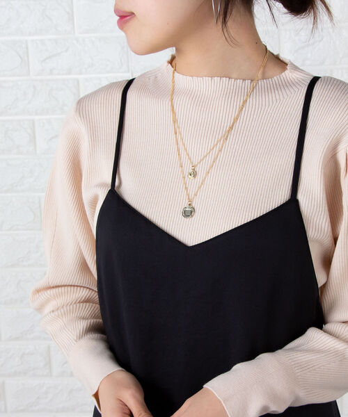 NOLLEY’S（ノーリーズ）の「[新色追加]コイン2連ネックレス（ネックレス・レディース・ゴールド・FREE）」の6枚目の写真