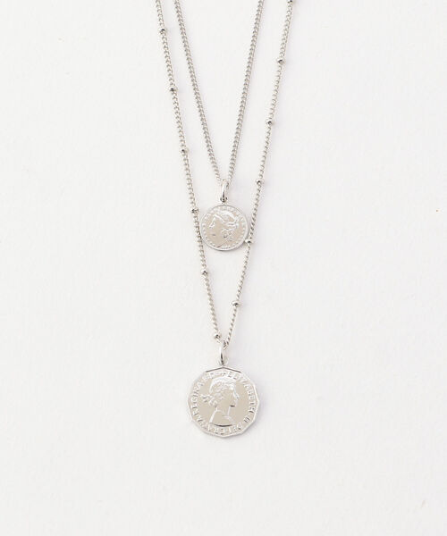 NOLLEY’S（ノーリーズ）の「[新色追加]コイン2連ネックレス（ネックレス・レディース・ゴールド・FREE）」の12枚目の写真