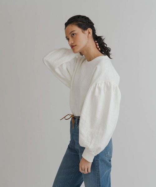Levi's(リーバイス)の「LEVI'S(R) MADE&CRAFTED(R) COAST TEE BRIGHT WHITE(スウェット・レディース・マルチ・M/XS/S)」の7枚目の写真