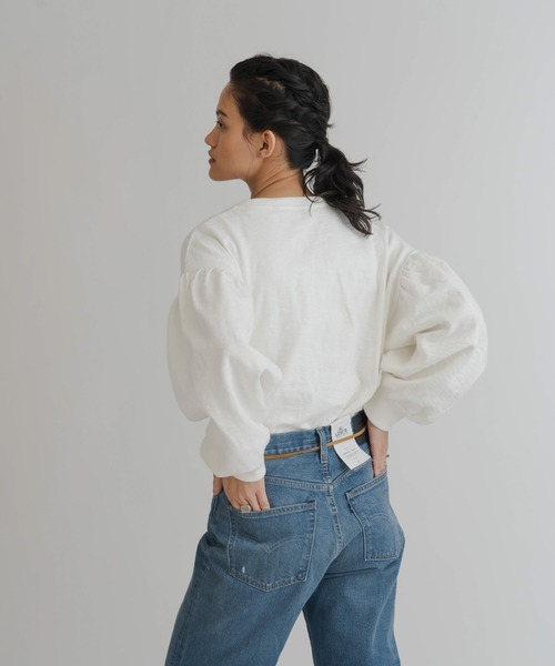 Levi's(リーバイス)の「LEVI'S(R) MADE&CRAFTED(R) COAST TEE BRIGHT WHITE(スウェット・レディース・マルチ・M/XS/S)」の8枚目の写真