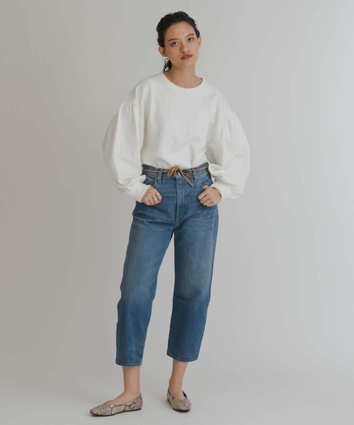 Levi's(リーバイス)の「LEVI'S(R) MADE&CRAFTED(R) COAST TEE BRIGHT WHITE(スウェット・レディース・マルチ・M/XS/S)」の17枚目の写真
