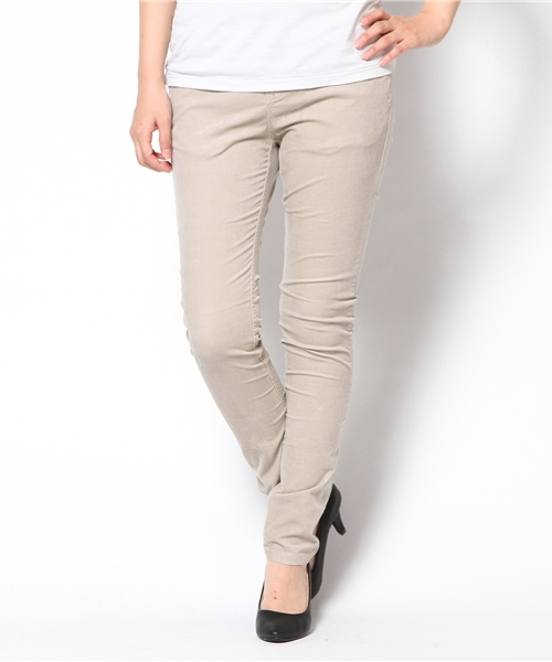 BEARDSLEY（ビアズリー）の「コーデュロイパギンス（その他パンツ・レディース・ホワイト/グレー/カーキ/ブラック・FREE）」の4枚目の写真