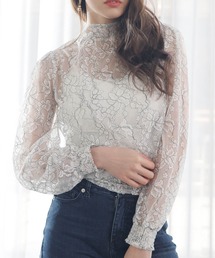 LIPSERVICE | キャミSETリボンシアーブラウス(シャツ/ブラウス)