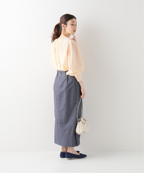 IENA（イエナ）の「カラーボリュームスリーブブラウス◇（シャツ
