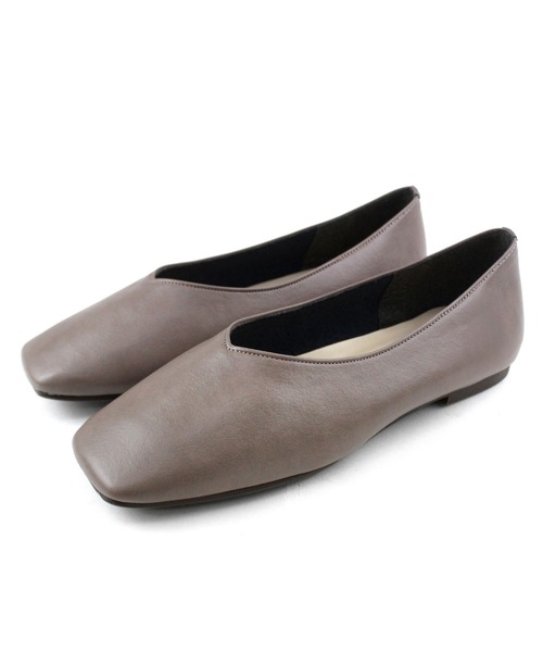 chocolates(チョコラテス)の「晴雨兼用 ソフトスクエア パンプス【日本製】(パンプス・レディース・ブラック/パイソン/ベージュ/ホワイト/ブラウン系1/ブラウン系/ライトグレー・23cm/24.5cm/24cm/23.5cm/22cm/22.5cm/25cm)」の17枚目の写真