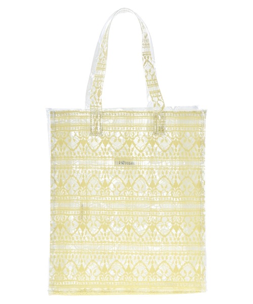 Casselini（キャセリーニ）の「・Casselini　レーストート＊（トートバッグ・レディース・ホワイト/ベージュ/ラベンダー・FREE）」の10枚目の写真