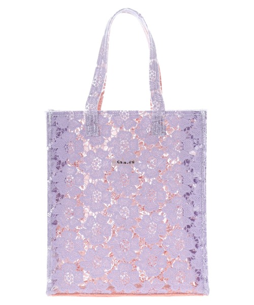 Casselini（キャセリーニ）の「・Casselini　レーストート＊（トートバッグ・レディース・ホワイト/ベージュ/ラベンダー・FREE）」の15枚目の写真