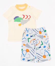 HOGAN RANCH WEAR（ホーガンランチウエア）の「スムース半袖パジャマ（H-6603/80～140cm）（ルームウェア/パジャマ・キッズ）」