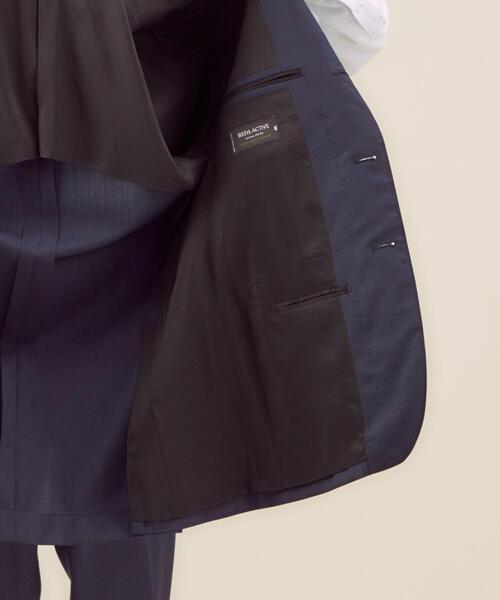 green label relaxing（グリーンレーベルリラクシング）の「[ レダアクティブ ] REDA ACTIVE 千鳥 3B HXD HP スーツ ジャケット（スーツジャケット・メンズ・ネイビー/グレー・44/46/48/50/52/42）」の11枚目の写真