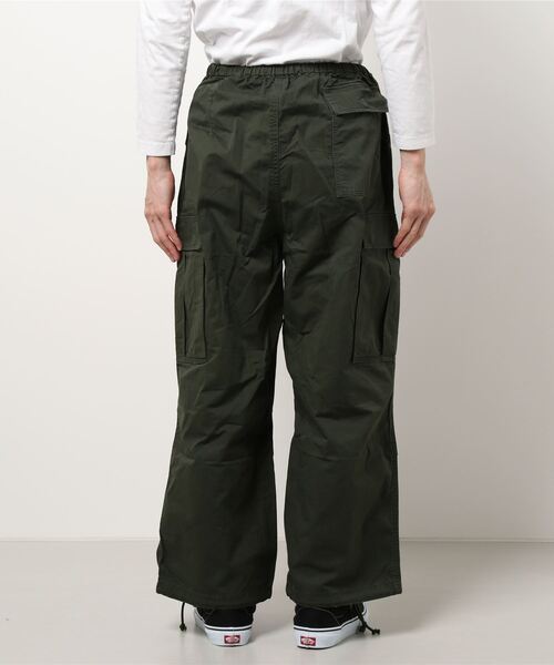 AOZORA（アオゾラ）の「AOZORA/アオゾラ 　ダンプカーゴパンツ（カーゴパンツ・メンズ・ブラック/オリーブ・MEDIUM/LARGE）」の12枚目の写真