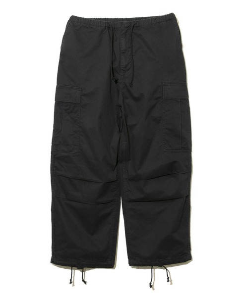 AOZORA（アオゾラ）の「AOZORA/アオゾラ 　ダンプカーゴパンツ（カーゴパンツ・メンズ・ブラック/オリーブ・MEDIUM/LARGE）」の2枚目の写真