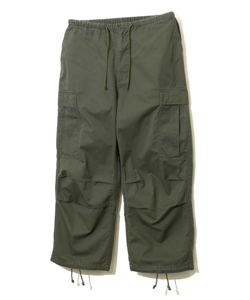 AOZORA（アオゾラ）の「AOZORA/アオゾラ 　ダンプカーゴパンツ（カーゴパンツ・メンズ・ブラック/オリーブ・MEDIUM/LARGE）」の9枚目の写真