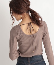 Andemiu | バックデザインカットソー948011(Tシャツ/カットソー)