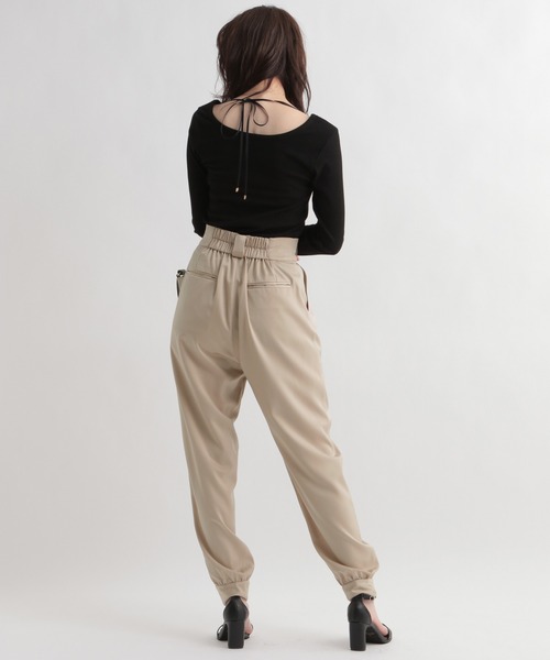 Andemiu（アンデミュウ）の「バックデザインカットソー948011（Tシャツ/カットソー・レディース・ブラック/ブラウン/オフホワイト・FREE）」の6枚目の写真