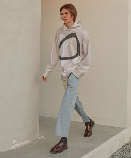 MIXSEVEN(ミックスセブン)の「パステルブルーデザインスラックス M9C1609【MIX SEVEN】(スラックス・メンズ・ライトブルー・S/M/L/XL)」の4枚目の写真