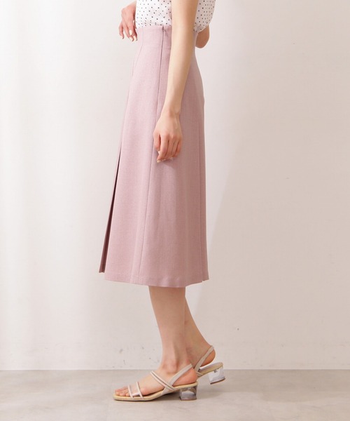 PROPORTION BODY DRESSING(プロポーションボディドレッシング)の「フロントタックスカート / 1211120505(スカート・レディース・ピンク系その他2/ダークベージュ/オフホワイト・SMALL/MEDIUM)」の14枚目の写真