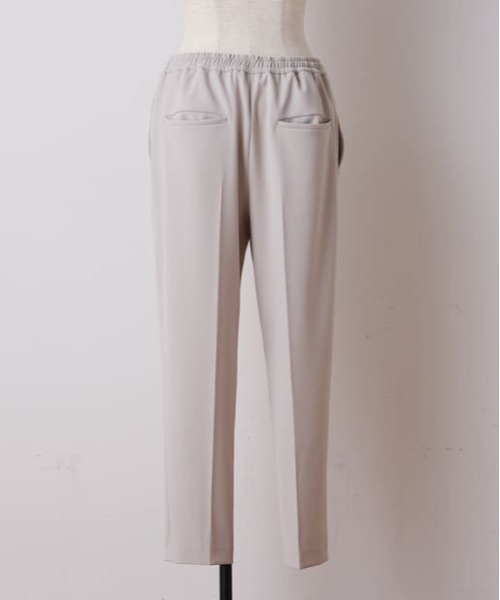 BEARDSLEY（ビアズリー）の「ダブルクロストラックパンツ（その他パンツ・レディース・ライトグレー/ネイビー・FREE）」の9枚目の写真