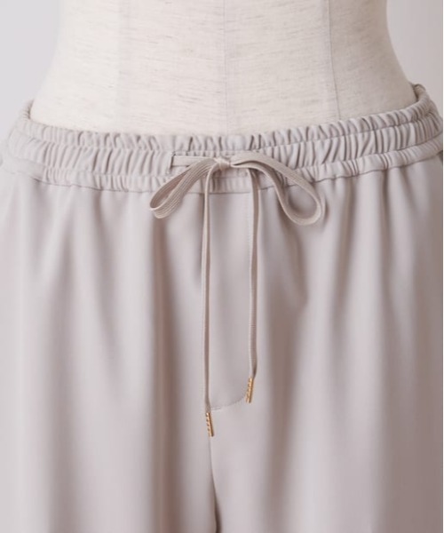 BEARDSLEY（ビアズリー）の「ダブルクロストラックパンツ（その他パンツ・レディース・ライトグレー/ネイビー・FREE）」の3枚目の写真