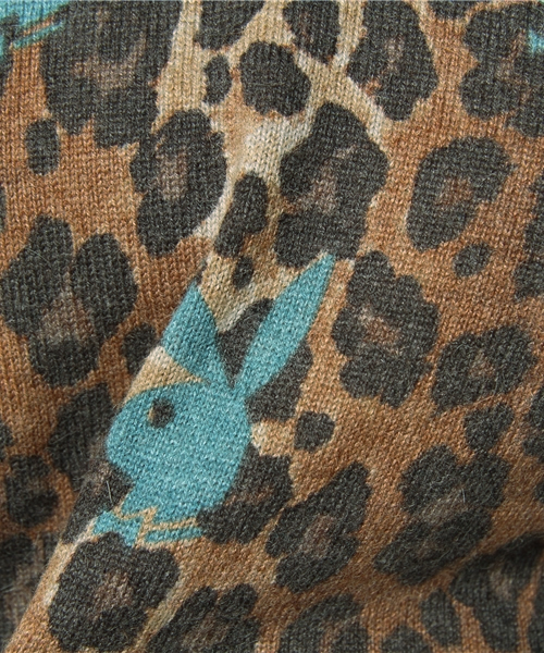 HYSTERIC GLAMOUR（ヒステリックグラマー）の「RABBITHEAD×LEO総柄 プルオーバー（ニット/セーター・レディース・ピンク系その他/ブルー系その他・FREE）」の9枚目の写真