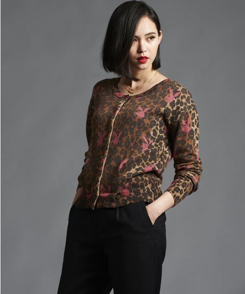 HYSTERIC GLAMOUR（ヒステリックグラマー）の「RABBITHEAD×LEO総柄 プルオーバー（ニット/セーター・レディース・ピンク系その他/ブルー系その他・FREE）」の11枚目の写真