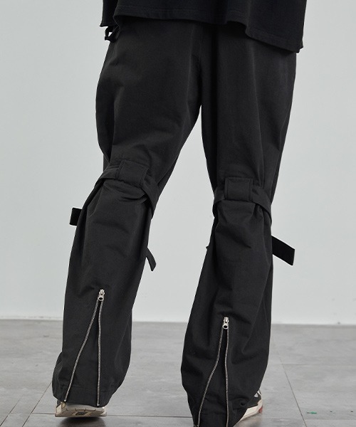 HARSH AND CRUEL(ハーシュアンドクルーエル)の「【Harsh and Cruel】Design Belt Work Pants HM211071007(カーゴパンツ・メンズ・ブラック・L/M/S)」の16枚目の写真