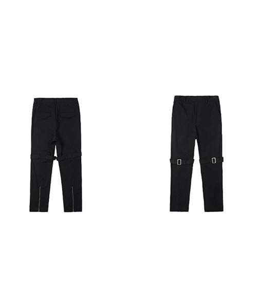 HARSH AND CRUEL(ハーシュアンドクルーエル)の「【Harsh and Cruel】Design Belt Work Pants HM211071007(カーゴパンツ・メンズ・ブラック・L/M/S)」の7枚目の写真