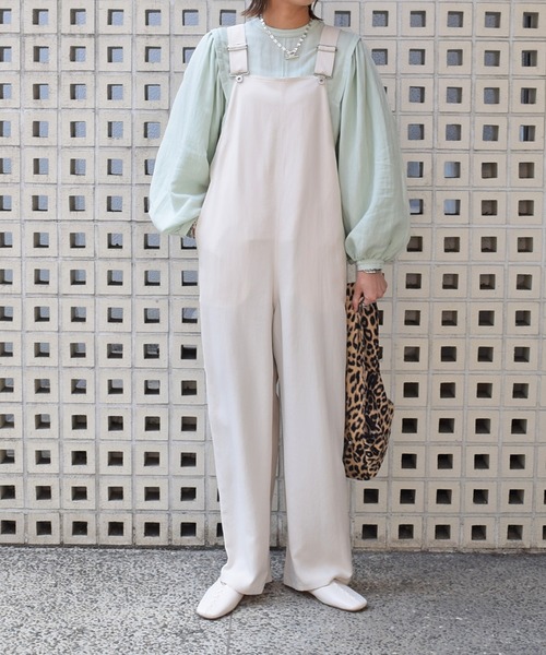 Marient（マリエント）の「ギャザースリーブバルーンBL（シャツ/ブラウス・レディース・ミント・FREE）」の7枚目の写真