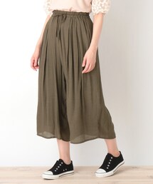 Cutie Blonde | 累計34万本!【S-L/すそくるっ】スラブ調ワイドパンツ(その他パンツ)