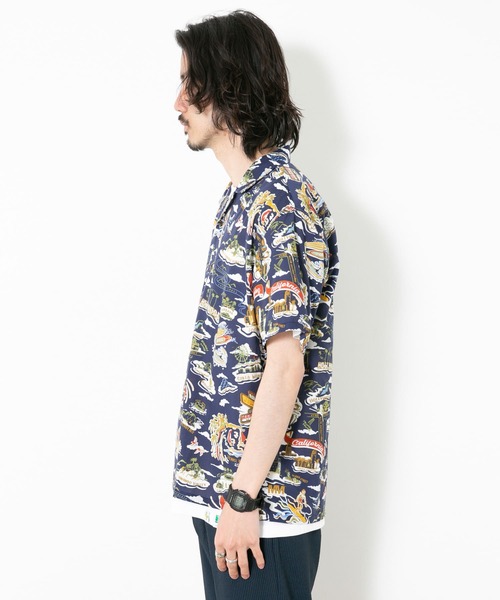 MAGIC MOMENTS(マジックモーメンツ)の「『別注』MAGIC MOMENTS×Sonny Label アロハシャツ(シャツ/ブラウス・メンズ・ベージュ/ネイビー/オフホワイト/キャメル・MEDIUM/LARGE)」の15枚目の写真