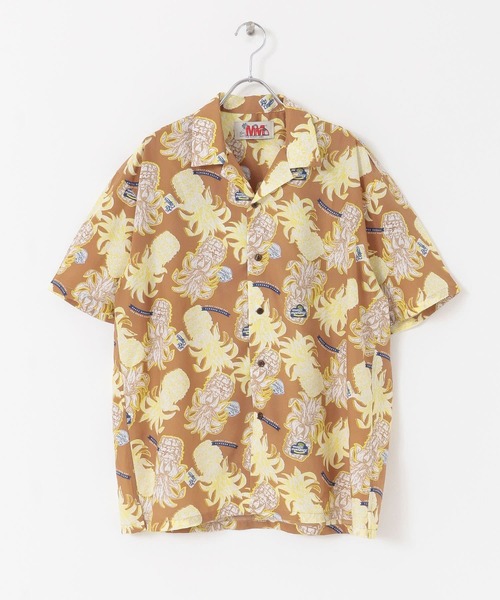MAGIC MOMENTS(マジックモーメンツ)の「『別注』MAGIC MOMENTS×Sonny Label アロハシャツ(シャツ/ブラウス・メンズ・ベージュ/ネイビー/オフホワイト/キャメル・MEDIUM/LARGE)」の17枚目の写真