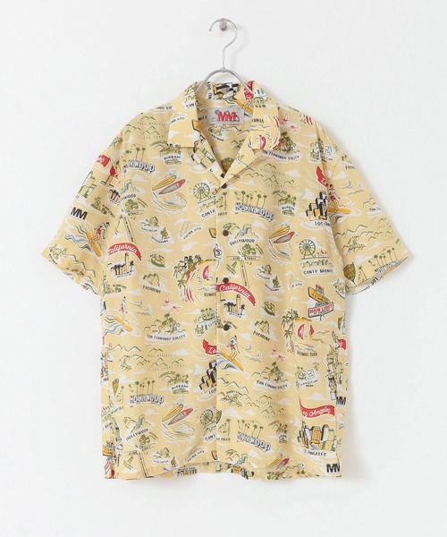 MAGIC MOMENTS(マジックモーメンツ)の「『別注』MAGIC MOMENTS×Sonny Label アロハシャツ(シャツ/ブラウス・メンズ・ベージュ/ネイビー/オフホワイト/キャメル・MEDIUM/LARGE)」の19枚目の写真
