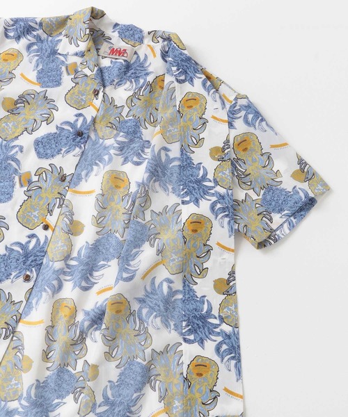 MAGIC MOMENTS(マジックモーメンツ)の「『別注』MAGIC MOMENTS×Sonny Label アロハシャツ(シャツ/ブラウス・メンズ・ベージュ/ネイビー/オフホワイト/キャメル・MEDIUM/LARGE)」の22枚目の写真