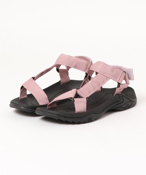 ehka sopo(エヘカソポ)の「ベルクロスポーツサンダル(サンダル・レディース・ラベンダー/ブラック/ベージュ・LARGE/MEDIUM)」の3枚目の写真