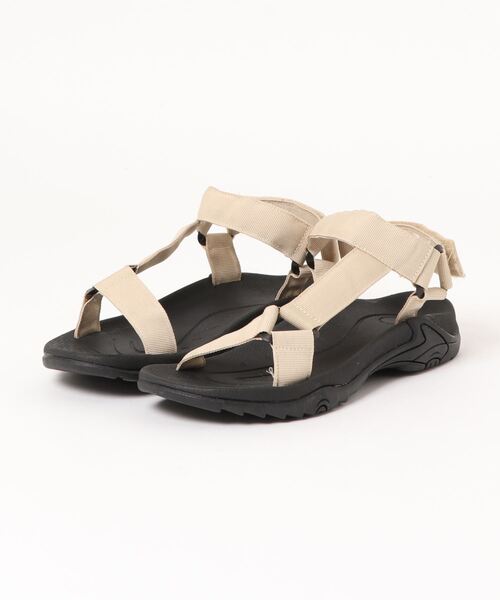 ehka sopo(エヘカソポ)の「ベルクロスポーツサンダル(サンダル・レディース・ラベンダー/ブラック/ベージュ・LARGE/MEDIUM)」の6枚目の写真