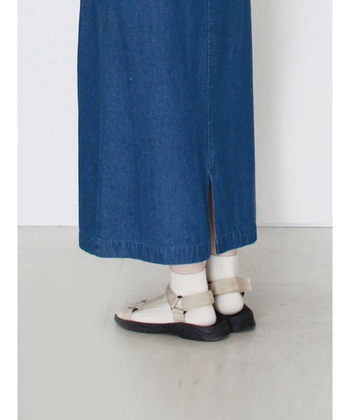 ehka sopo(エヘカソポ)の「ベルクロスポーツサンダル(サンダル・レディース・ラベンダー/ブラック/ベージュ・LARGE/MEDIUM)」の9枚目の写真