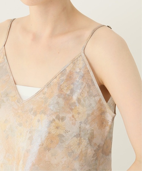 Mes Demoiselles...（メドモワゼル）の「MES DEMOISELLES フラワープリント キャミソール（シャツ/ブラウス・レディース・ピンク・36）」の3枚目の写真