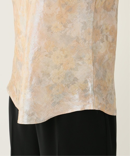 Mes Demoiselles...（メドモワゼル）の「MES DEMOISELLES フラワープリント キャミソール（シャツ/ブラウス・レディース・ピンク・36）」の9枚目の写真