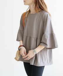 reca | ギャザーフレアカットソー(Tシャツ/カットソー)