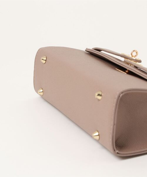 LUGG NAGG（ラグナグ）の「横長ワンハンドルショルダーバッグ（ショルダーバッグ・レディース・ホワイト/ブラック/カーキブラウン/ブラウン・FREE）」の7枚目の写真