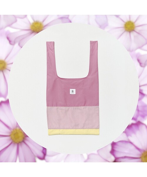 ANEVER（アンエバー）の「【BURNET】洗える　エコトート バッグ（エコバッグ/サブバッグ・レディース・パープル/ピンク/ブルー系その他/レッド/ブルー/イエロー/オレンジ/グリーン/ネイビー/ローズ/ホワイト/ピンク系その他・F）」の9枚目の写真