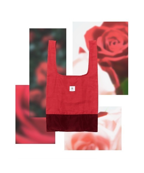 ANEVER（アンエバー）の「【BURNET】洗える　エコトート バッグ（エコバッグ/サブバッグ・レディース・パープル/ピンク/ブルー系その他/レッド/ブルー/イエロー/オレンジ/グリーン/ネイビー/ローズ/ホワイト/ピンク系その他・F）」の10枚目の写真