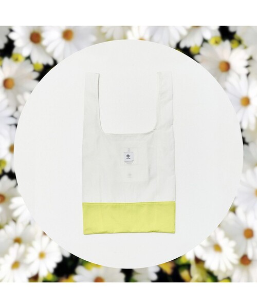 ANEVER（アンエバー）の「【BURNET】洗える　エコトート バッグ（エコバッグ/サブバッグ・レディース・パープル/ピンク/ブルー系その他/レッド/ブルー/イエロー/オレンジ/グリーン/ネイビー/ローズ/ホワイト/ピンク系その他・F）」の2枚目の写真