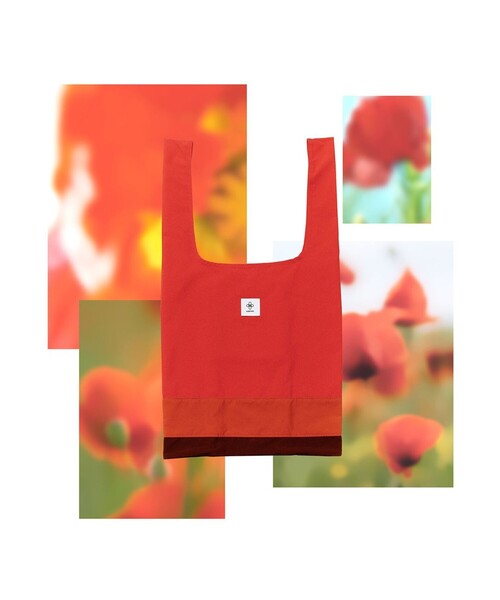 ANEVER（アンエバー）の「【BURNET】洗える　エコトート バッグ（エコバッグ/サブバッグ・レディース・パープル/ピンク/ブルー系その他/レッド/ブルー/イエロー/オレンジ/グリーン/ネイビー/ローズ/ホワイト/ピンク系その他・F）」の12枚目の写真