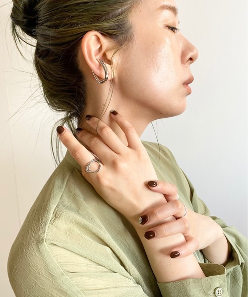 y/m by RIKA（イムバイリカ）の「デフォルメデザインリング（リング・レディース・シルバー/ゴールド・FREE）」の7枚目の写真