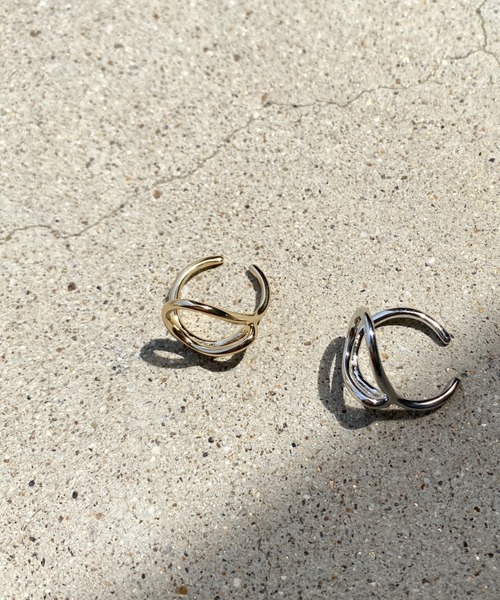 y/m by RIKA（イムバイリカ）の「デフォルメデザインリング（リング・レディース・シルバー/ゴールド・FREE）」の5枚目の写真