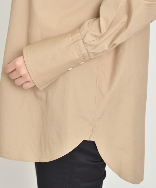 YANUK（ヤヌーク）の「バックボタンシャツ/BACK BUTTON SHIRT（シャツ/ブラウス・レディース・ベージュ/オリーブ/ホワイト・XS/S）」の15枚目の写真