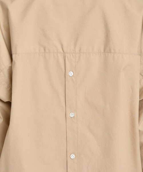 YANUK（ヤヌーク）の「バックボタンシャツ/BACK BUTTON SHIRT（シャツ/ブラウス・レディース・ベージュ/オリーブ/ホワイト・XS/S）」の18枚目の写真