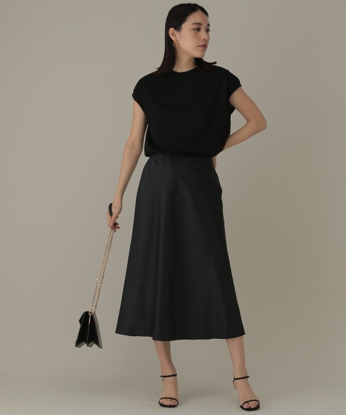 Chaos（カオス）の「ローサテンバイヤススカート（スカート）」 - WEAR