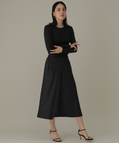 Chaos（カオス）の「ローサテンバイヤススカート（スカート）」 - WEAR
